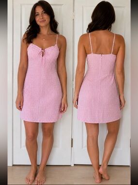 Pink sundress